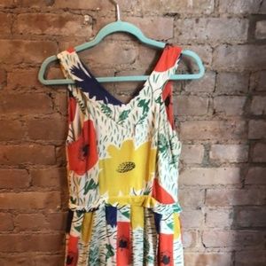 Floral dress from Anthropologie